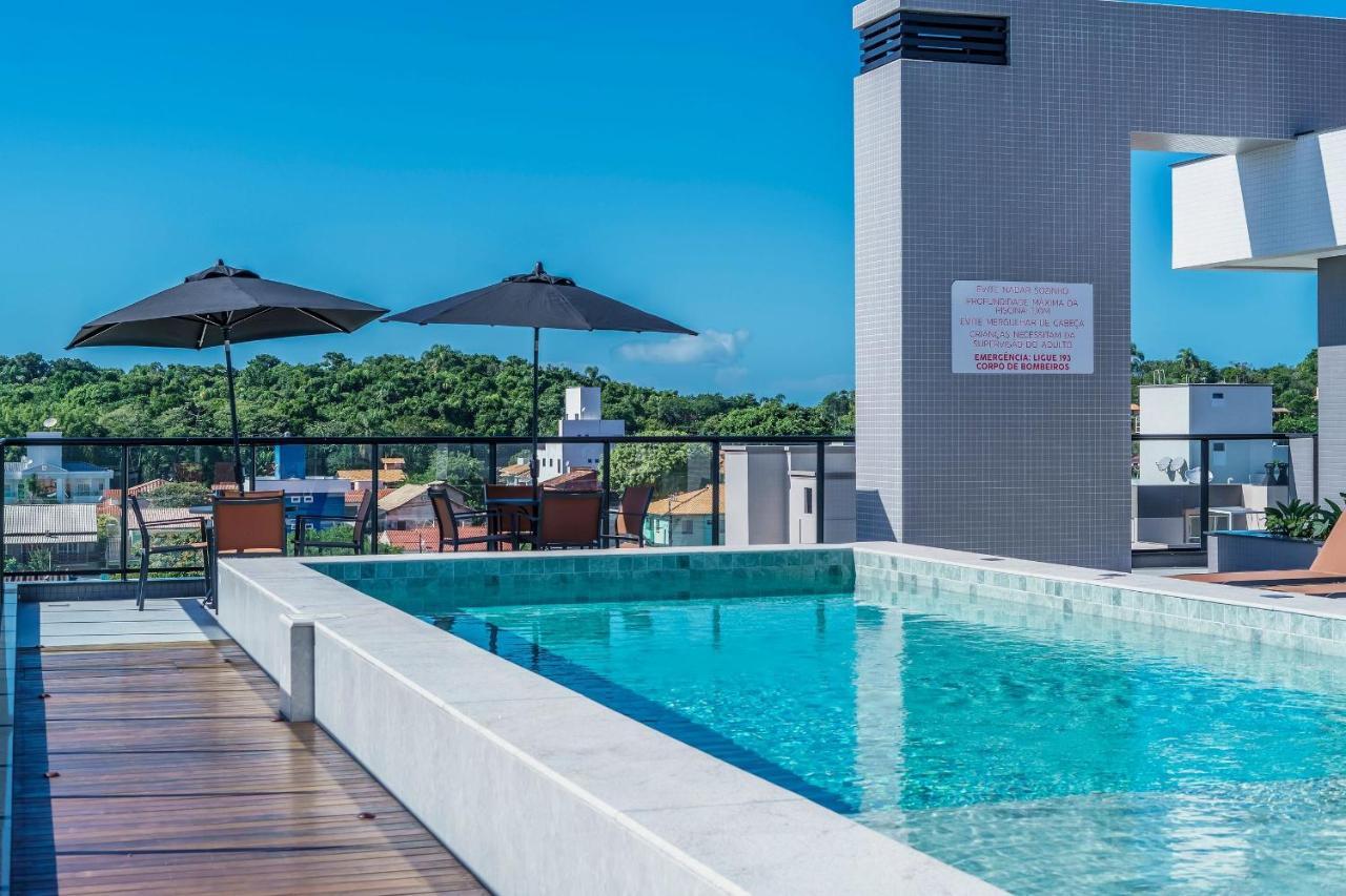 Adra 301 - Apartamento No Centro De Bombinhas - Rooftop Com Piscina E Academia - A Poucos Metros Da Praia - المظهر الخارجي الصورة